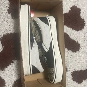 VANS Desert Classic Slip-on Sneakers Snake/Black